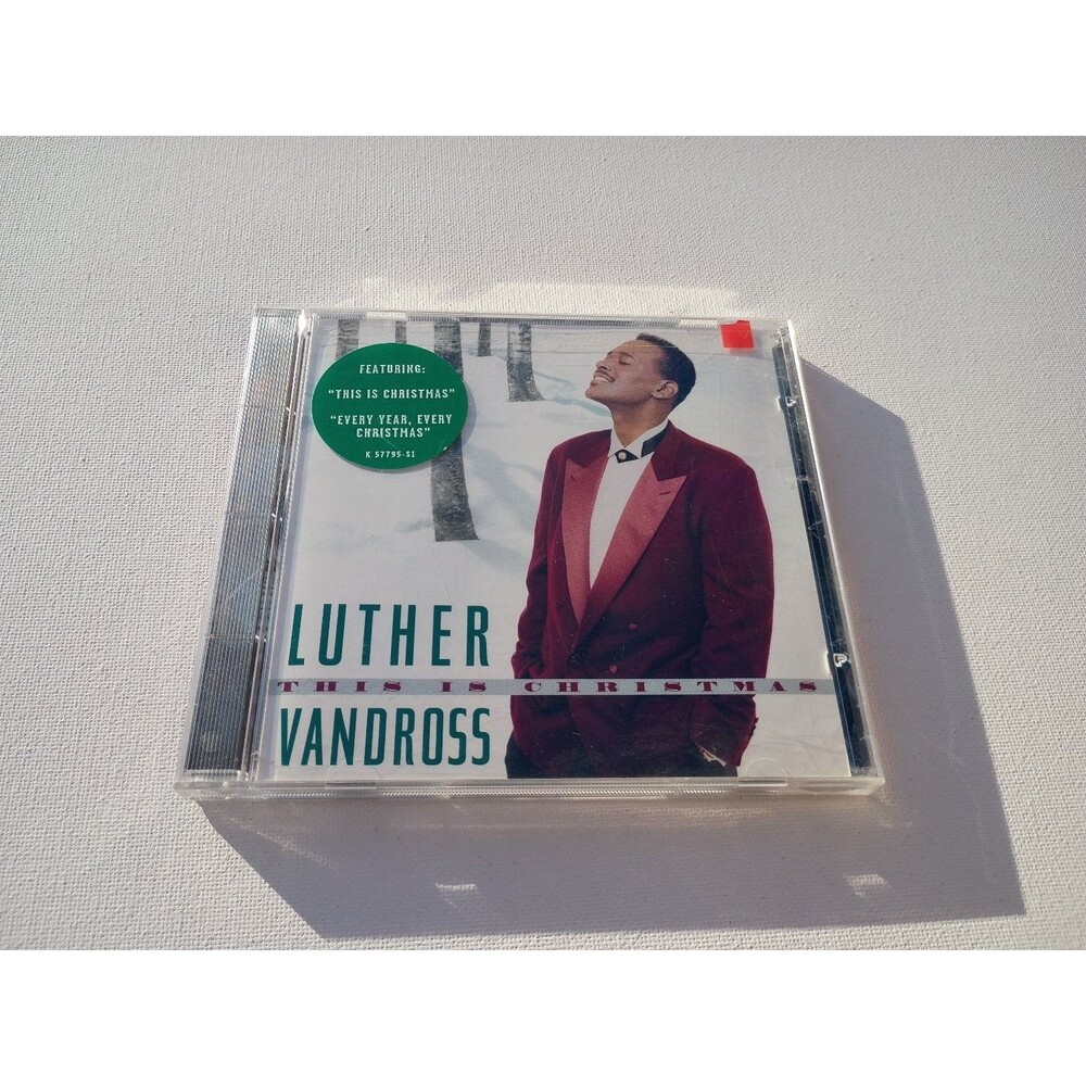 Luther Vandross – This Is Christmas CD 1995 R&B Soul Holiday Epic Records